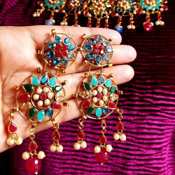 Designers choker set custom made Boutique piece - Picture 1 of 4